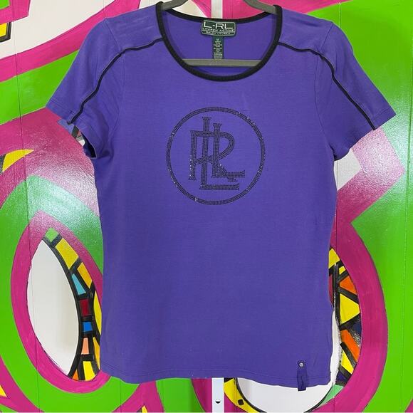 Lauren Ralph Lauren Active, T-shirt, Glitzy. Size Medium. Good used condition! - Picture 1 of 6